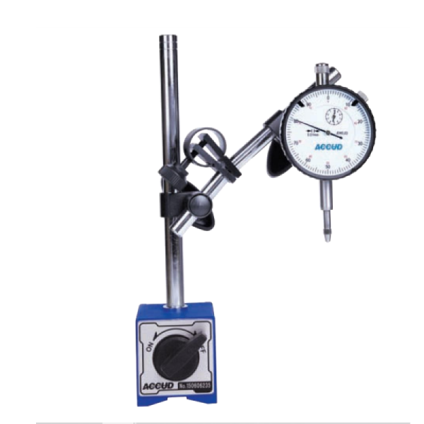 gusano Negrita Nervio Kit de base magnética y reloj comparador ACCUD 280-000-02 - SUMAQ WORKSHOP